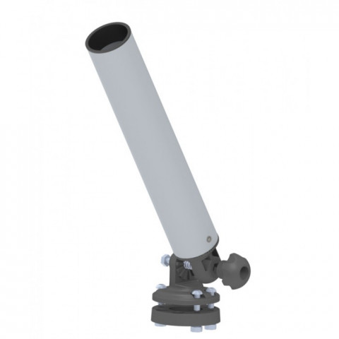 Держатель спиннинга на палубу наклонный "Poseidon" (торцевое)