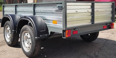 Легковой прицеп Скиф-Мустанг 253-2 (2,44*1,25) двухосный