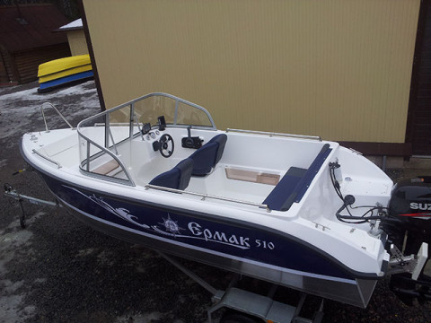 Катер Ермак 510A (корпус из АМГ5М) 2015