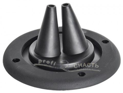 Кожух для тросов газ-реверс черный 105мм Ultraflex