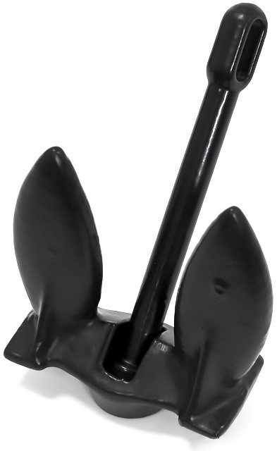 Якорь Холла 4,5 кг в ПВХ оболочке, чёрный