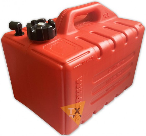Бак топливный переносной 12л Экстрим с фиттингом