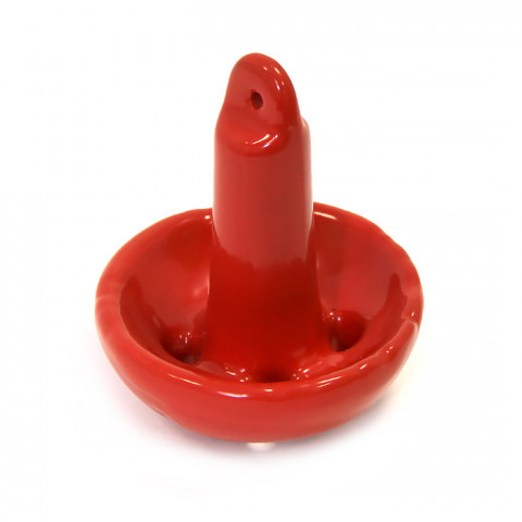 Якорь-гриб в ПВХ оболочке 6,8кг красный