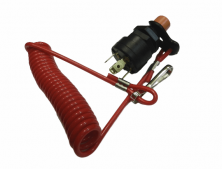 Кнопка остановки двигателя с чекой