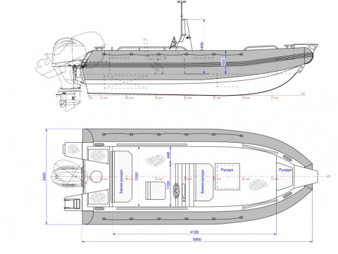 Лодки РИБ Raider Marine RM 59D