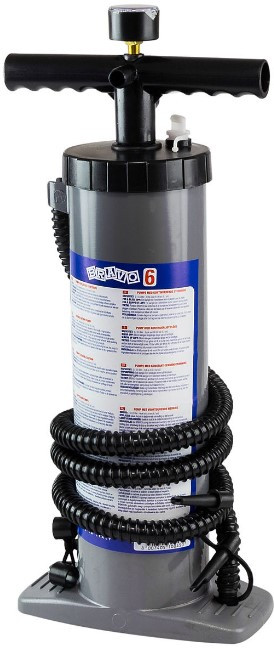 Насос ручной воздушный Bravo 6M с манометром