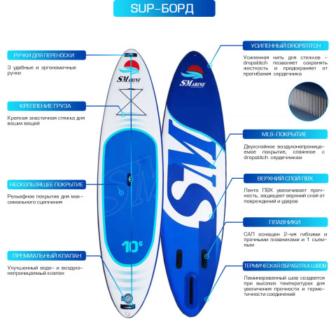 САП-доска SMarine 10‘6