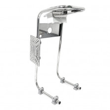 Стойка рулевая 25 мм из нерж.стали с органайзером