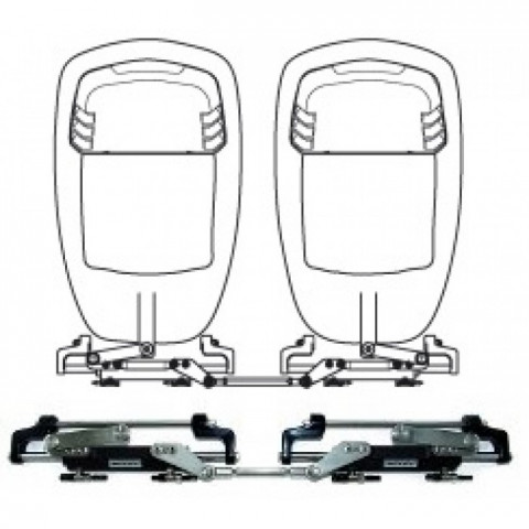 Рычаг рулевой для 2-х UC-128 660-950мм