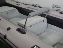 Кормовой рундук со спинкой валиком 900 (RiverBoats)