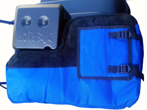 Чехол двигателя на буксировщик 9-15 л.с. (огнеупорный)