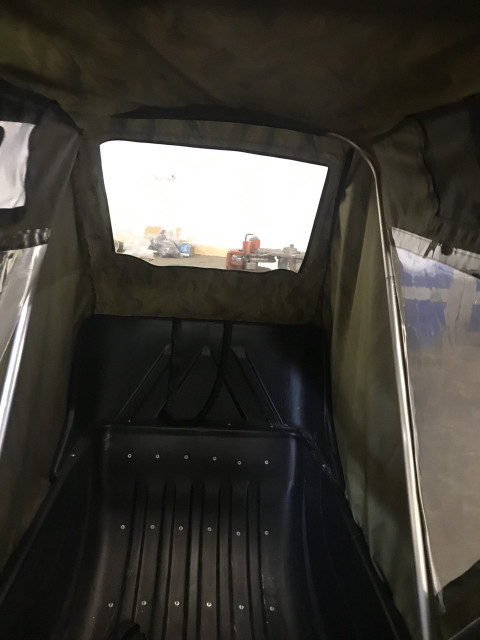 Тент на сани-волокуши СВ-3 (220*80*70/37) 