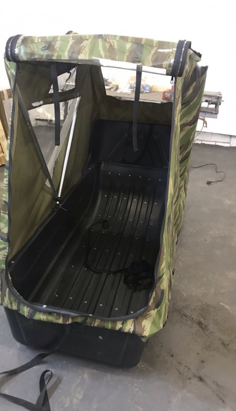 Тент на сани-волокуши СВ-3 (220*80*70/37) 