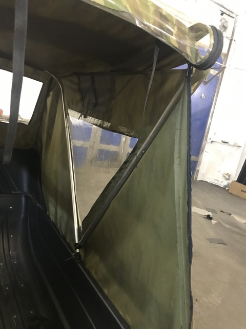 Тент на сани-волокуши СВ-3 (220*80*70/37) 