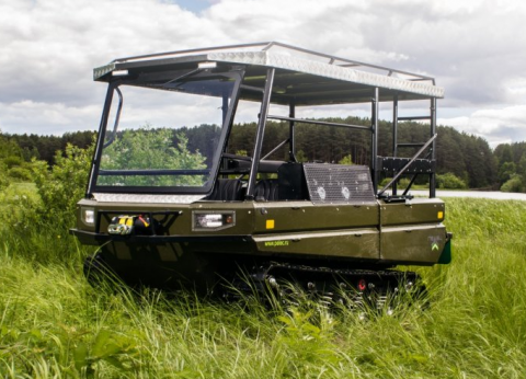 Вездеход-амфибия Пелец Транспортер 1000