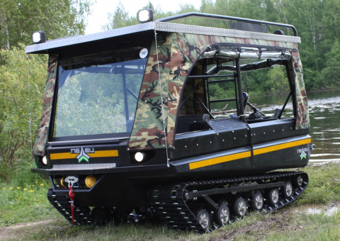Вездеход-амфибия Пелец Транспортер 1000