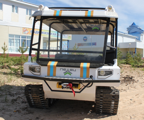 Вездеход-амфибия Пелец Транспортер 1000