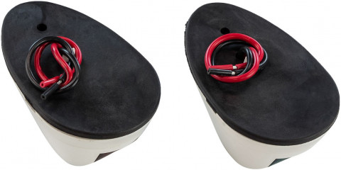 Огни бортовые 90x55 мм белый корпус