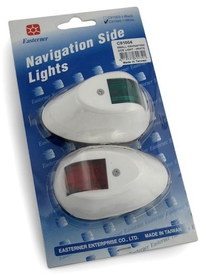 Огни бортовые 90x55 мм белый корпус