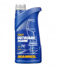 Масло Mannol Outboard Marine 2T TC-W3 (1л)