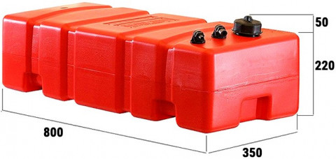 Бак топливный стационарный 52л ELFO