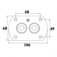 R8W Фитинг переборочный для гидравлического шланга