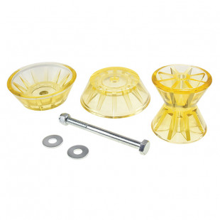 Ролик подкильный 182 мм c крепежем