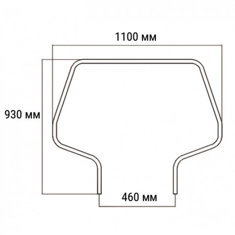 Тарга кормовая для НЛ малая 030307Т
