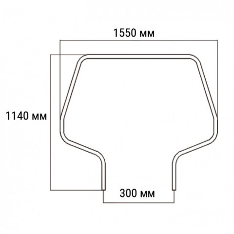 Тарга кормовая для НЛ большая 030309Т