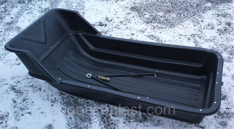 Сани-волокуши ЭП-7 (120*70*26) (с отбойником и накладками) 