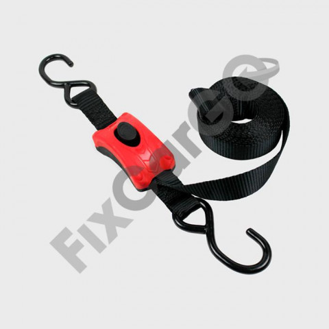 Смарт ремень крепления груза 25 мм. 0,5 т. с защитным корпусом