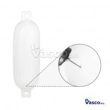 Кранец 407х117 мм белый, надувной