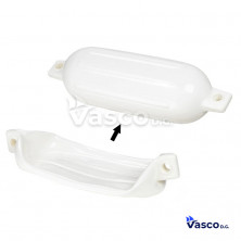 Кранец 407х117 мм белый, надувной