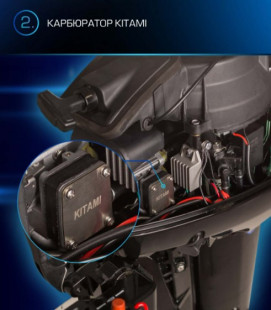 Лодочный мотор Marlin MP 9.9 AWRS PRO LINE