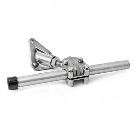 Опора регулируемая РТ 283х100мм алюм/нерж.сталь.