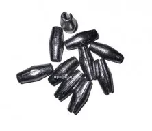 Груз Цилиндр конусный 25г с разрезом (уп.10шт.)