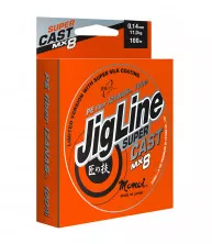 Шнур JigLine Super Cast 0.21 мм, 18 кг, 100м